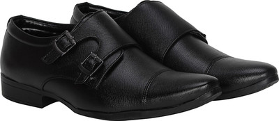 

Kraasa Corporate Monk Strap For Men(Black