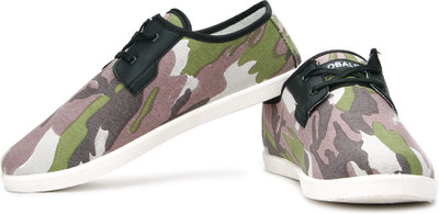 

Globalite Military Men Walking Shoes For Men(Black, Multicolor), Mehndi