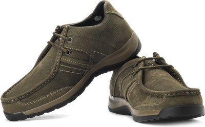 

Woodland Outdoor Shoes For Men(Green, Olive green