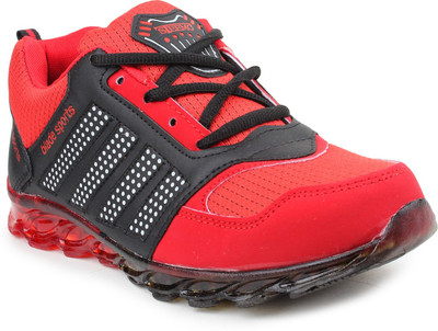 

Pede Milan Hiking & Trekking Shoes For Men(Black, Red
