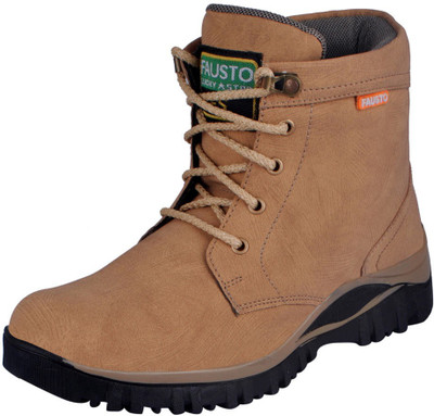 

FAUSTO Boots For Men(Tan