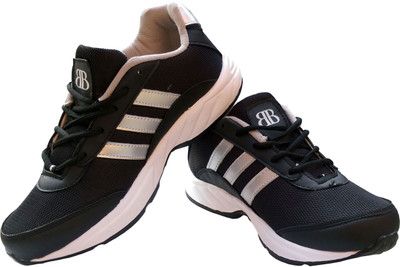 

BeardBoys BB Black Sports Running Shoes For Men(Black