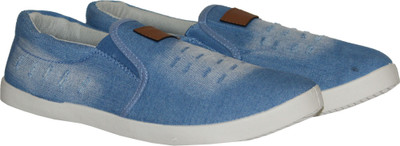 

Sparx Slip On Sneakers For Men(Blue, Off White