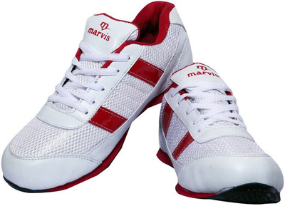 

Marvis Smash Running Shoes For Men(White, Red