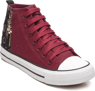 

Elan Canvas Shoes For Women(Red