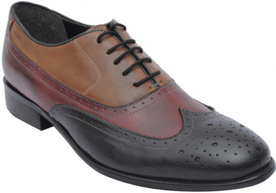 

Salt N Pepper Lace Up For Men(Maroon, Black, Blackwinealmond