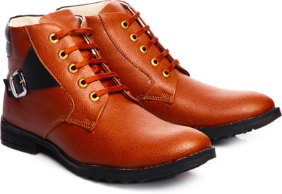 

Shoe Island 5001 Boots For Men(Tan