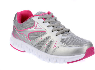 

Sparx Stylish Silver & Pink Walking Shoes For Women(Silver, Pink