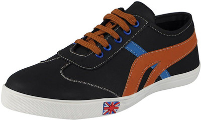 

FAUSTO Trendy Sneakers For Men(Black