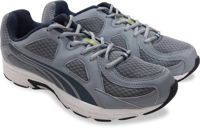 

Puma Axis v3 Ind. Running Shoes For Men(Grey, Tradewinds-majolica blue