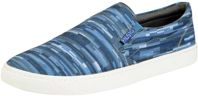 

FAUSTO Canvas Shoes For Men(Blue