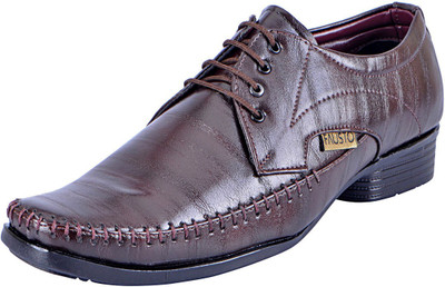 

FAUSTO Lace Up For Men(Brown)
