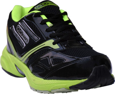 

Gowin Velocity Running Shoes For Men(Black, Green), 15;black