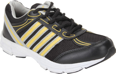 

WSL Rocks Elegant Running Shoes For Men(Black, Yellow