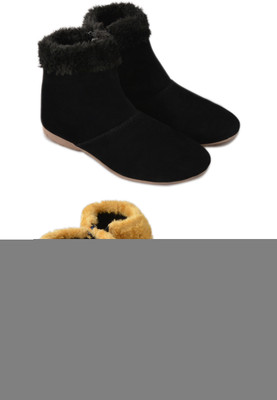 

Myra Comfortable Boots Footwear>Women>Casual Shoes>Boots For Women(Black, Blue)