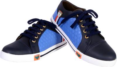 Shoebook Mens Blue Sneakers