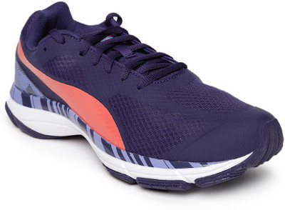 

Puma Mobium Unify Wn Running Shoes For Women(Blue, Astral aura-bleached denim-cayenne