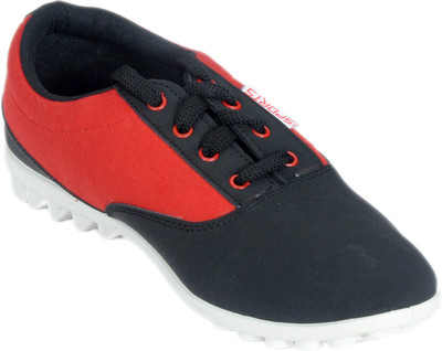 Ethics Walking Shoes For Men(Black, Red