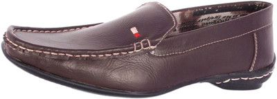 

Shoeniverse Loafers For Men(Brown)