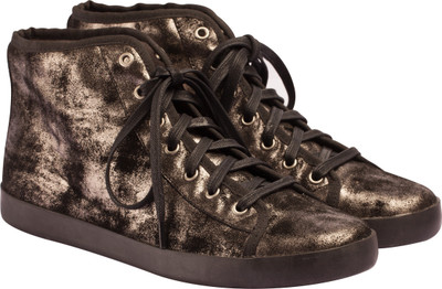 30% OFF on VAPH Audrey Hi-Top Sneakers For Women(Silver)