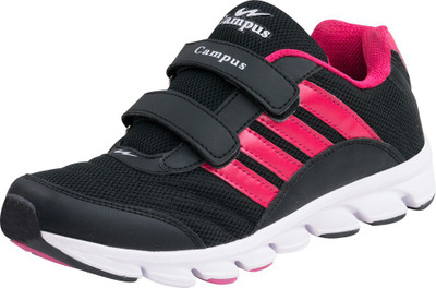 

Campus MARINE Running Shoes For Women(Black, Red)