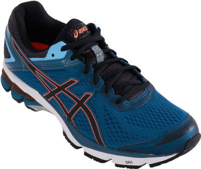 

Asics Gt-1000 4 Men Running Shoes For Men(Blue, Black, Mosaic blue/black/flash coral