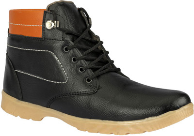 Drivn Casual Boots For Men(Black)