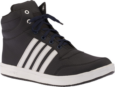 

Footista Stripes Sneakers For Men(Navy, White