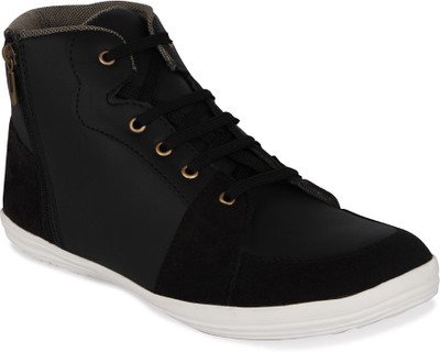 

Kielz Gents Canvas Shoes For Men(Black