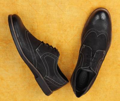Ruosh Men Genuine Leather Formal Shoes