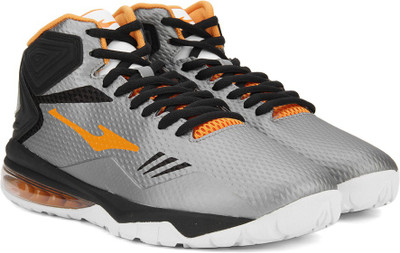 

Erke Basketball Shoes For Men(Orange, Grey/bright orange