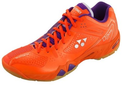 

Yonex SHB 02 LTD Badminton Shoes For Men(Orange, Bright orange