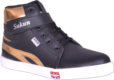 

Sukun Casuals For Men(Black, Blackgold