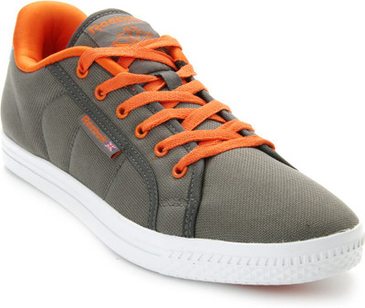 

REEBOK On Court Iv Lp Canvas Shoes For Men(Grey, Orange, Rivet grey;paprika;wh