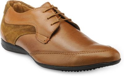 

Teakwood Derby For Men(Tan