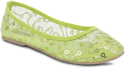

Get Glamr Designer Bellies For Women(Green