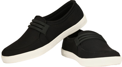 

ZebX Slip On Sneakers For Men(Black