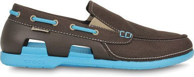 

Crocs Boat Shoes For Men(Black, Blue), 15386-23i