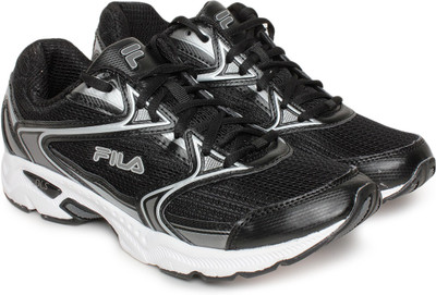 

Fila Running Shoes For Men(Black, Blk/wht/dk sil