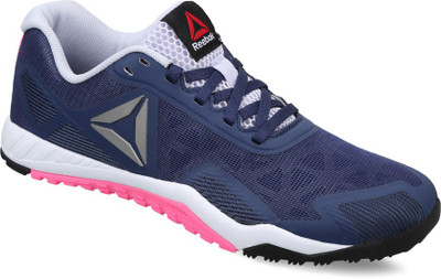 

REEBOK ROS WORKOUT TR 2.0 Training Shoes For Women(Blue, Blu/nvy/lilac/pnk/blk/pwt