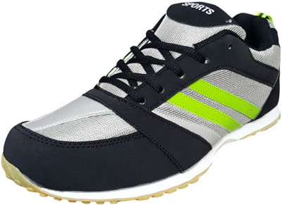 

SPORTS BG-1008-Unisex Running Shoes For Men(Black, Green, 04;black
