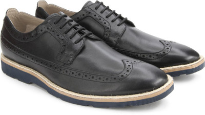 

Clarks Gambeson Limit Black Leather lace up For Men(Black