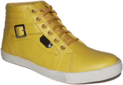 

U2Shoes Casuals For Men(Yellow