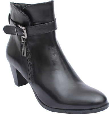 

Salt N Pepper 14-787 Rosy Black Boots Boots For Women(Black