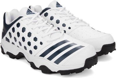 

ADIDAS SL 22 TRAINER16 Cricket Shoes For Men(White, Black, White/conavy/syello