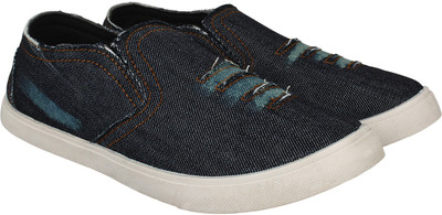 

AMG Canvas Loafers For Men(Blue