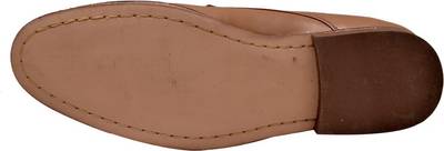 Hirel's Brown Leather Derby Lace Up Shoes
