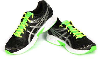 

Asics Patriot  Men Running Shoes For Men(Multicolor, Onyx/sil/flash grn