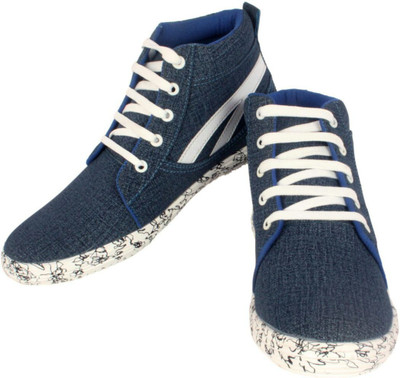 

Walkalite Canvas Shoes For Men(Blue)