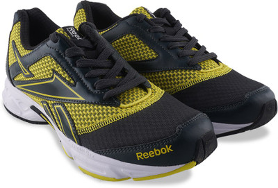 

REEBOK CRUISE RUNNER LP Running Shoes For Men(Black, Gravel/yellow/white/black